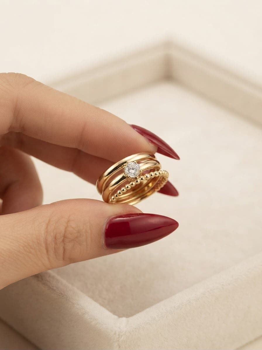 Bague et Bracelet - Nouveau Style
