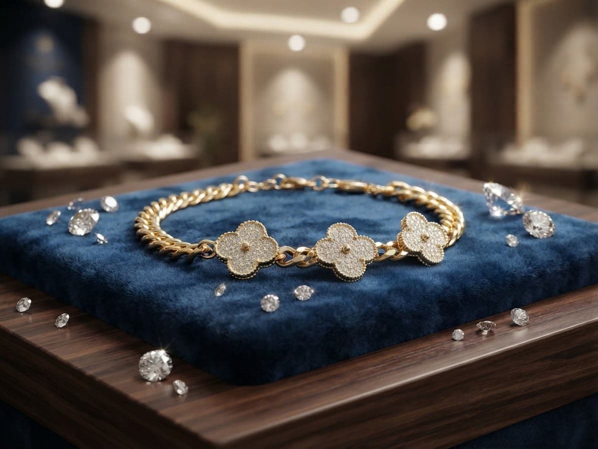 Bracelet chaîne Van Cleef